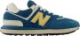 New Balance 574 Legacy Suède Sneakers Blue Dames - Thumbnail 1