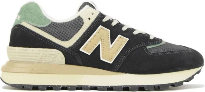 New Balance Klassieke sportschoen met comfort en stijl Black Heren