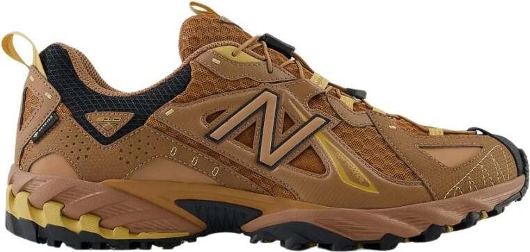 New Balance Bruine Technische Stoffen Sneakers Brown Heren