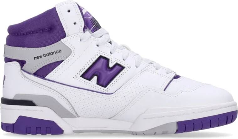 New Balance 650 Hoge Sneakers voor Mannen Wit Heren