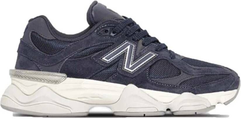 New Balance 9060 Sneaker Futuristisch Design met Abzorb en SBS Demping Blue Heren