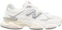 New Balance 9060 Sea Salt & White Sneakers White - Thumbnail 1