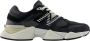 New Balance Zwarte 9060 Sneakers voor Mannen en Vrouwen Black Heren - Thumbnail 1