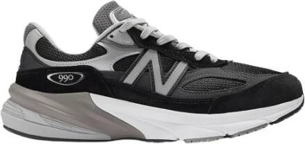 New Balance Zwarte sneakers met performance-geïnspireerd design Zwart Heren