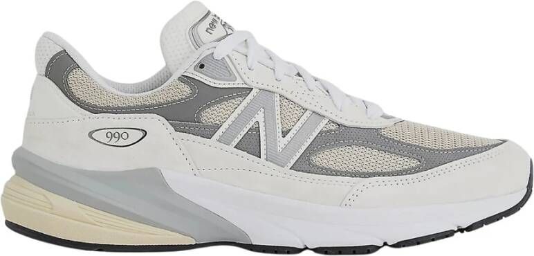 New Balance 990 V6 Unisex Hardloopschoenen White Heren