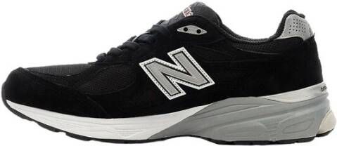 New Balance "990v3 Core Sneakers in Zwart" Zwart Heren