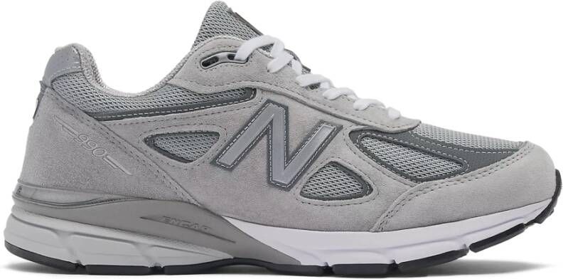 New Balance 990v4 Core Grey Silver Sneakers Gray Heren