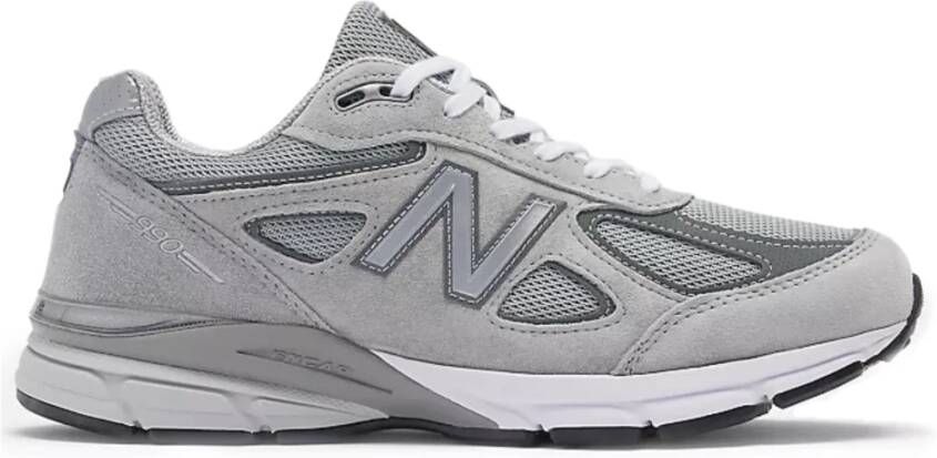 New Balance 990v4 Grijs Zilver Running Shoe Gray Heren