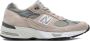 New Balance "Grijze Leren Sneakers met Reflecterende Details" Grijs - Thumbnail 3