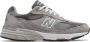 New Balance Grijze Sportieve Rubberen Zool Heren Sneakers Gray Heren - Thumbnail 18