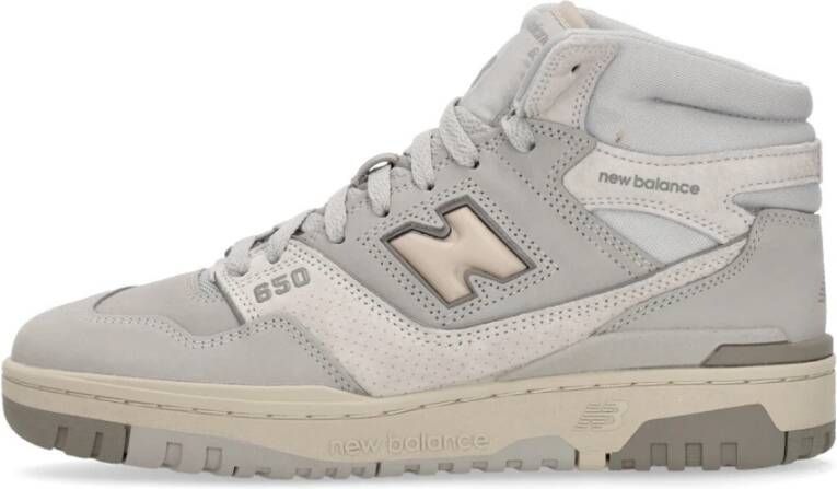 New Balance Basketbal Geïnspireerde Hoge Schoen Gray Heren