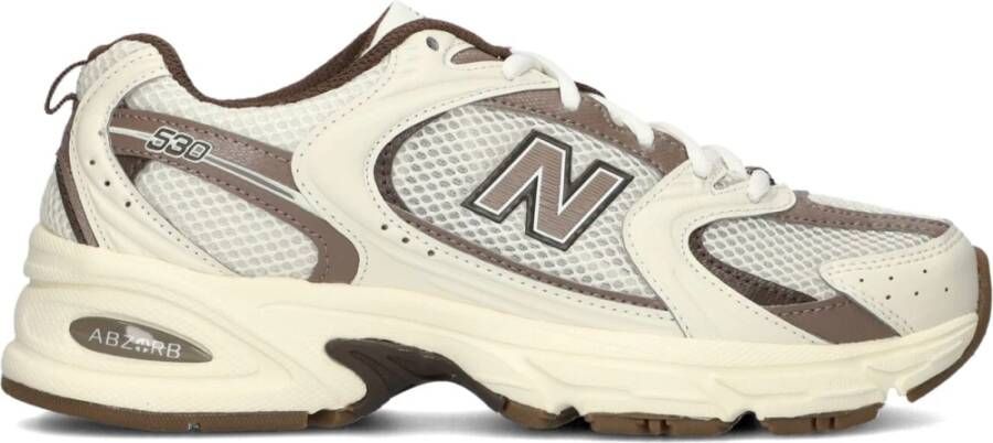 New Balance Beige Lage Top Sneakers Mr530 D Multicolor Dames