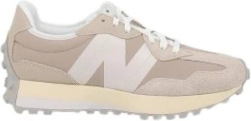 New Balance Beige Platte Sportschoenen Beige Dames