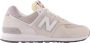 New Balance Beige Sneakers van Suède en Stof Beige Dames - Thumbnail 1