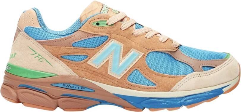 New Balance Beperkte Editie Joe Freshgoods Blauw Suède Multicolor Heren