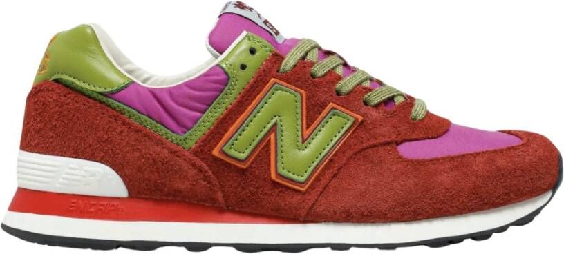 New Balance Beperkte Editie Stray Rats Rode Sneakers Multicolor Heren