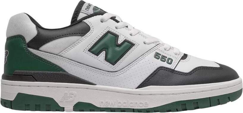 New Balance Beperkte Oplage 550 Wit Groen Zwart Multicolor Heren