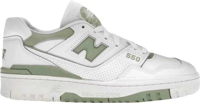 New Balance Beperkte oplage Mint Green 550 Sneakers Multicolor Heren