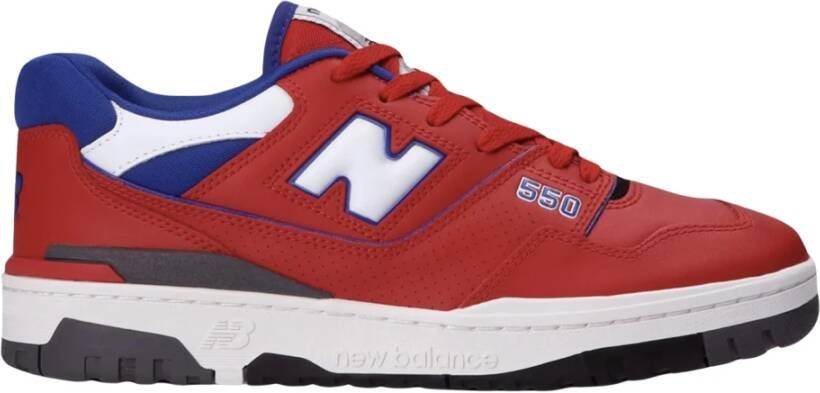 New Balance Beperkte Oplage Rood Blauw Sneakers Multicolor Heren