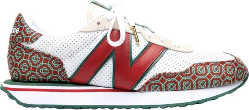 New Balance Beperkte Oplage Rood Monogram 237 Casablanca Multicolor Heren