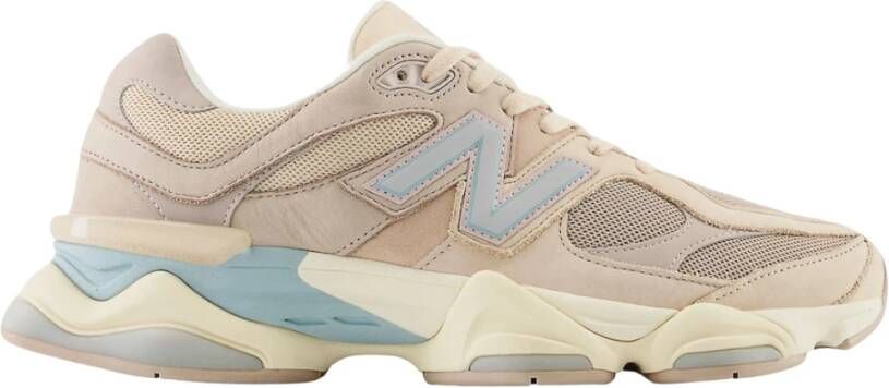 New Balance Beperkte oplage Stijlvolle 9060 Ivory Cream Pink Sand Multicolor Heren