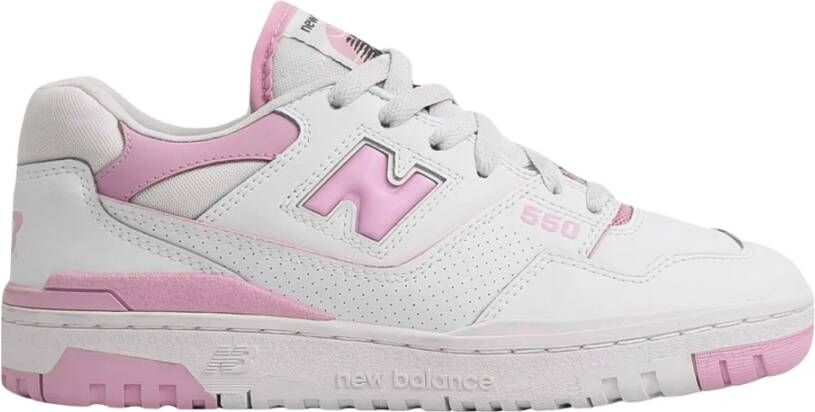 New Balance Beperkte oplage Wit Bubblegum Roze Sneakers Multicolor Dames