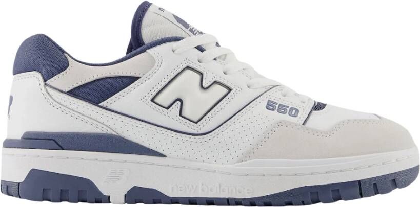 New Balance Beperkte Oplage Wit Stoffig Blauw Sneakers Multicolor Heren