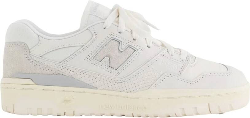 New Balance Beperkte oplage witte leren sneaker Multicolor Heren