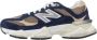 New Balance Blauwe Casual Sneakers Blue Heren - Thumbnail 1