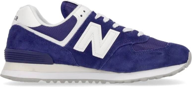 New Balance Blauwe Lage Sneaker 574 Blue Heren