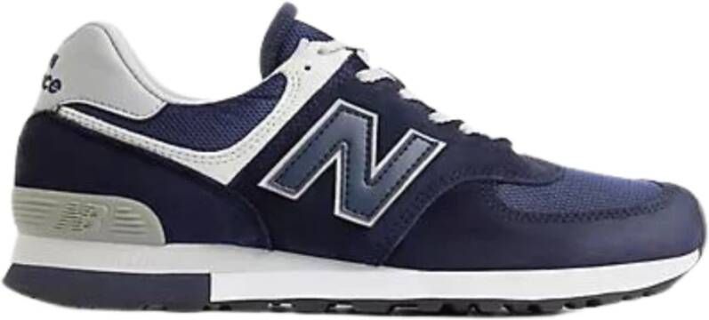 New Balance Blauwe Platte Schoenen 576 Made in UK Blue Heren