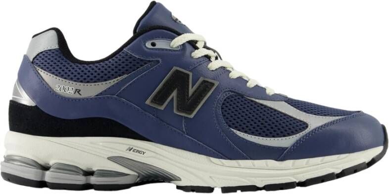 New Balance Blauwe Leren Sneakers M2002 D Blue