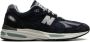 New Balance Blauwe Sneakers Mesh Paneling Vetersluiting Blue Heren - Thumbnail 1