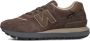 New Balance Bruine Lage Top Sneakers Brown Heren - Thumbnail 1