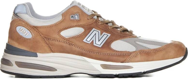 New Balance Bruine Sneakers 991vl Stijl Brown Heren