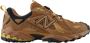 New Balance Bruine Technische Stoffen Sneakers Brown Dames - Thumbnail 1