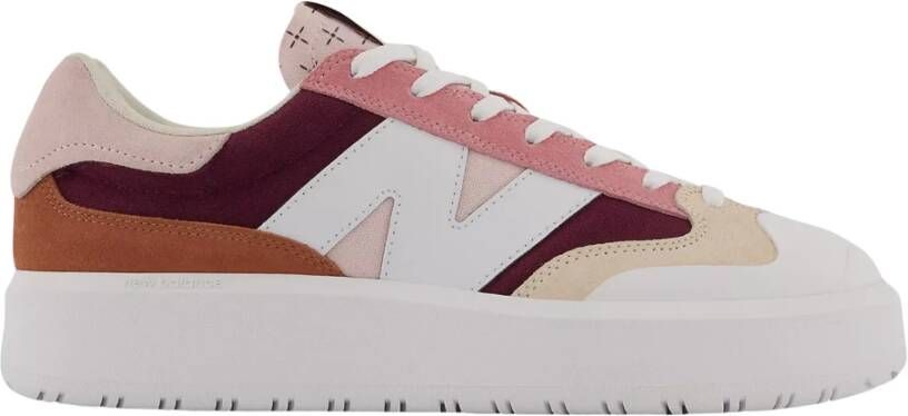 New Balance Burgundy Pink Haze Limited Edition Sneakers Multicolor Heren