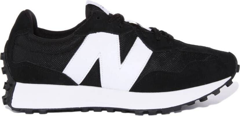 New Balance Casual Sneakers Zwart Wit Mannen Black Heren