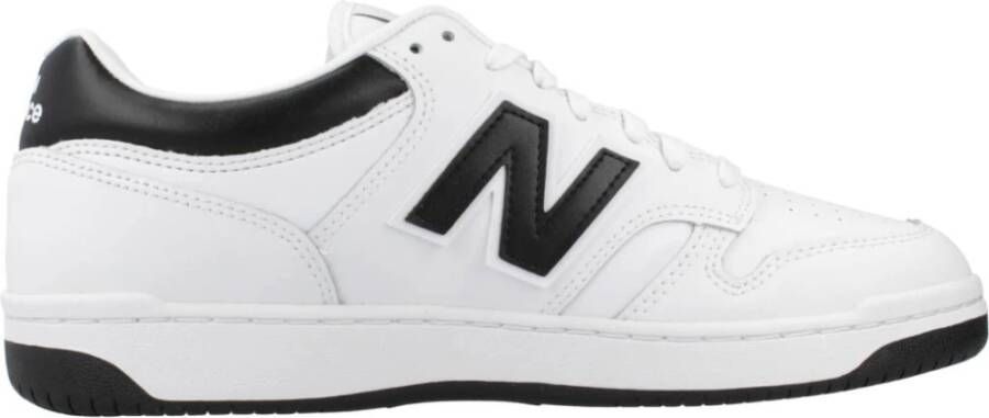 New Balance Court Sneakers Bb480 LBK White Heren