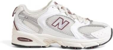 New Balance Crème Synthetische Sneaker Lente Zomer Collectie White Dames