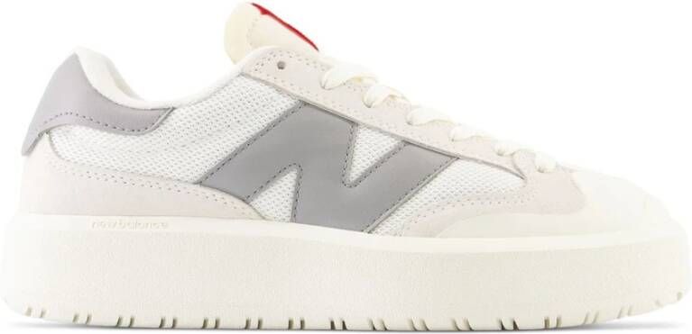 New Balance Verhoogde Middenzool Sneakers White Heren