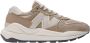 New Balance Dames Textiel Sneakers Beige Dames - Thumbnail 1