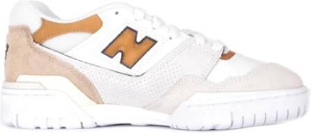 New Balance 550 Faux Leren Sneakers met Perforaties Multicolor Dames