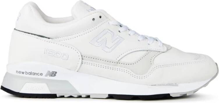 New Balance Engeland Sneakers Wit Grijs Logo Leer White Heren