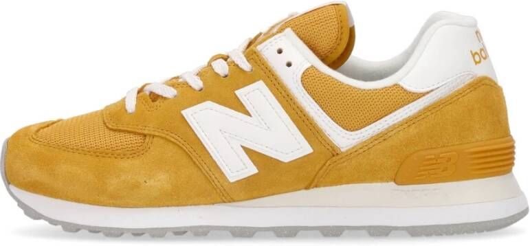 New Balance Gele Lage Sneaker 574 Yellow Heren