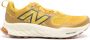 New Balance Gele Mesh Sneakers Veters Logo Yellow Heren - Thumbnail 1