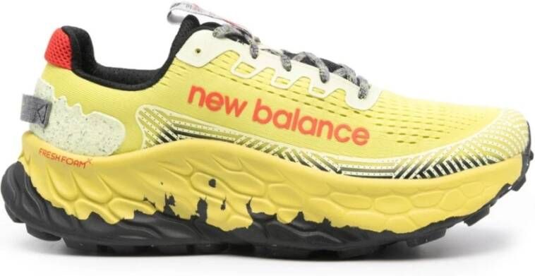 New Balance Gele Panel Mesh Sneakers Yellow Heren