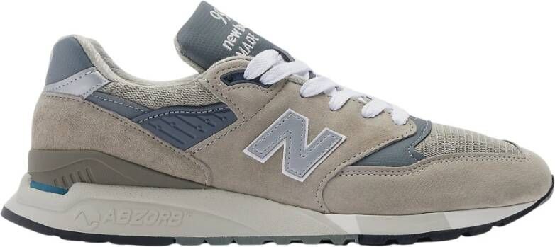 New Balance Grijze 998 Sneakers Gray Heren