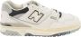 New Balance Witte Sneakers 550 met Contrast Inzetstukken White Heren - Thumbnail 45