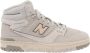 New Balance Grijze High-top Veterschoenen Gray Dames - Thumbnail 1